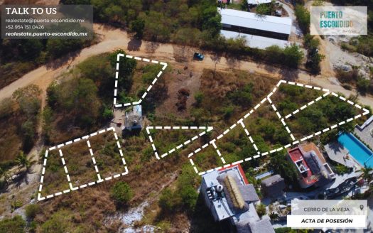 Magníficos 10 lotes a la venta en Cerro de la Vieja, Playa Delfín