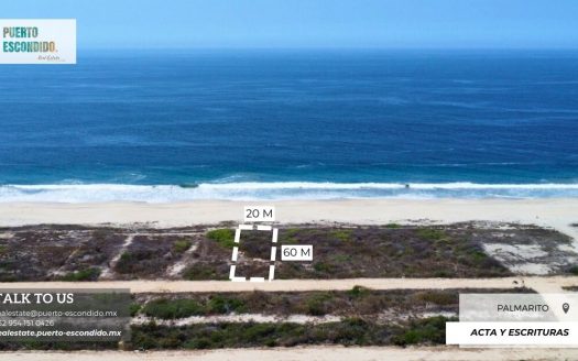 Lote Frente al Mar Playa Encantada