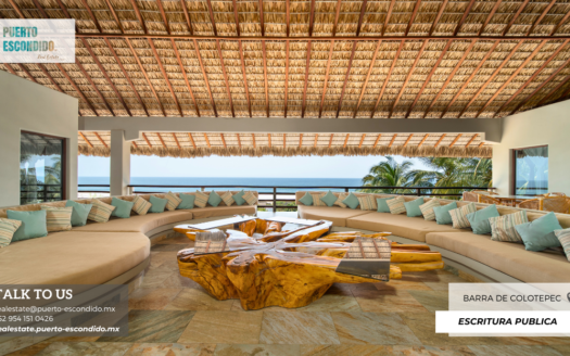 Espectacular Villa Costera en Puerto Escondido