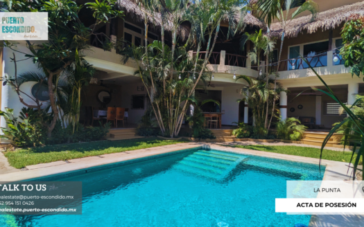Casa de Lujo en Punta Zicatela – Vendida
