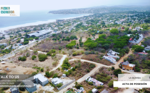 Cuatro Amplios Terrenos con Vista al Mar