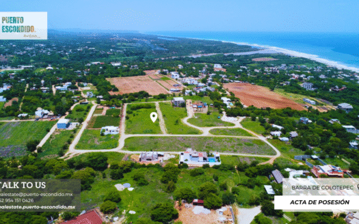 Lotes con Vista al Mar en Barra de Colotepec