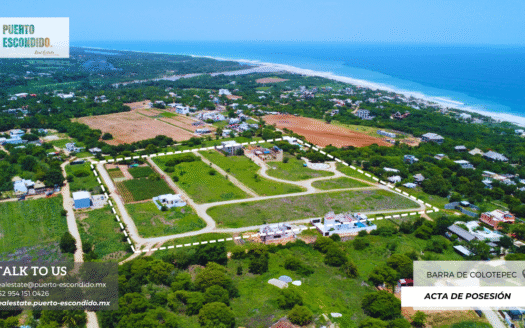 Lotes con Vista al Mar en Barra de Colotepec